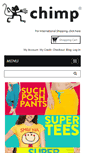 Mobile Screenshot of chimpwear.com